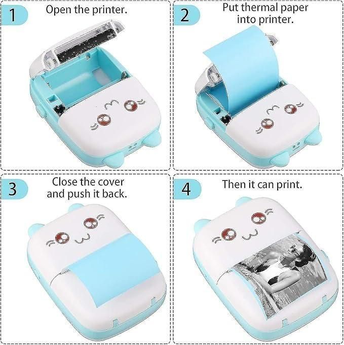 Inkless Bluetooth Pocket/Mini Printer Photo printer